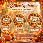 Tanksgiving Acrylic Jigsaw Puzzle Suncatcher - Happy Thanksgiving