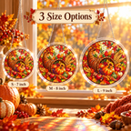 Tanksgiving Acrylic Jigsaw Puzzle Suncatcher - Cornucopia Harvest