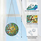 Acrylic Jigsaw Puzzle Suncatcher - Emerald Forest Prism