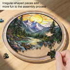 Acrylic Jigsaw Puzzle Suncatcher - Golden Valley