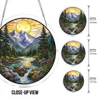 Acrylic Jigsaw Puzzle Suncatcher - Golden Valley