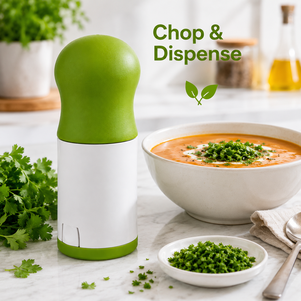 Manual Herb Chopper – Fresh Herbs in Seconds