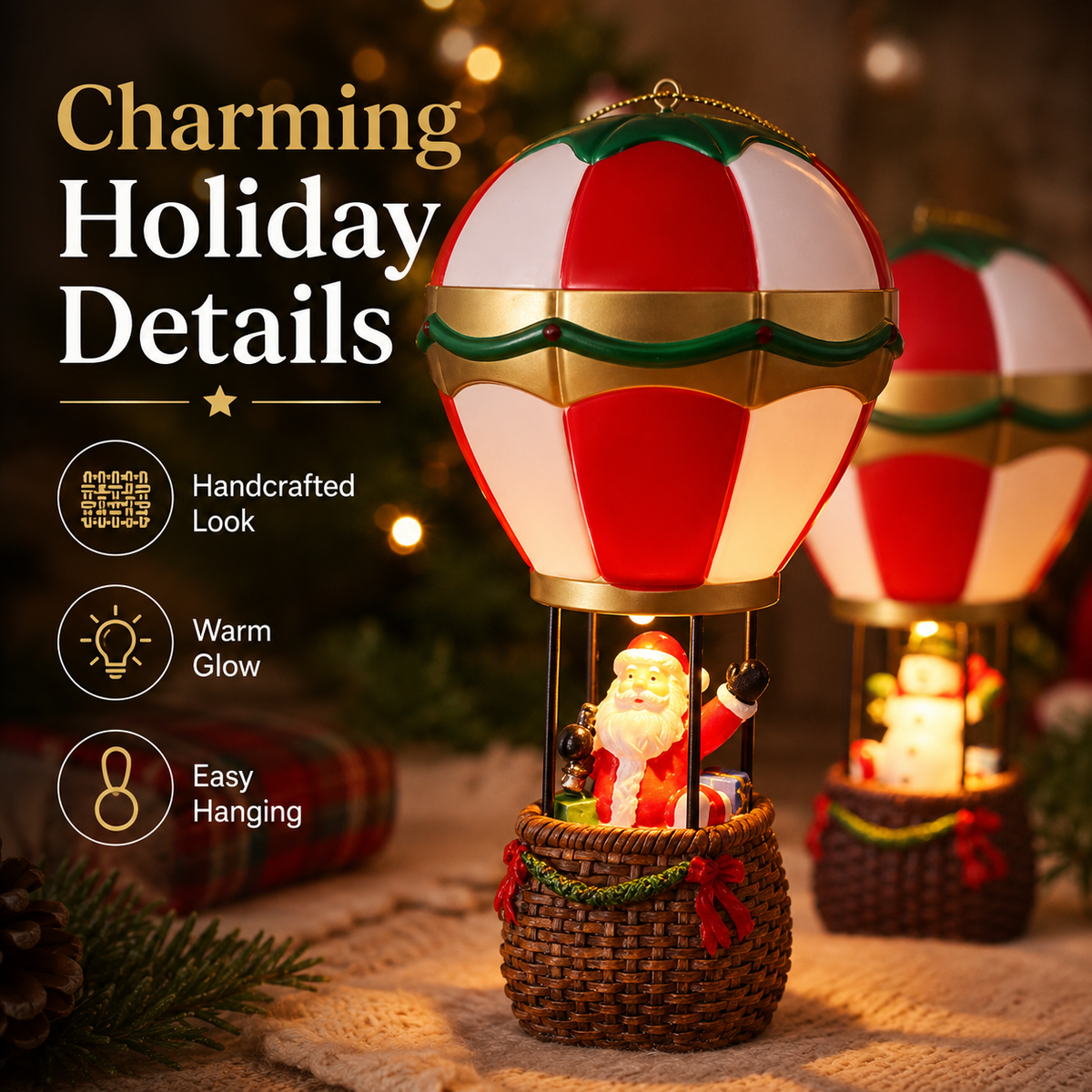 🎅Christmas Hot Air Balloon