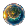 Fisheye Island Wooden Jigsaw Puzzle