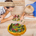 Potato Autumn Farm Wooden Jigsaw Puzzle