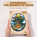 Harmony Tree Wooden Jigsaw Puzzle