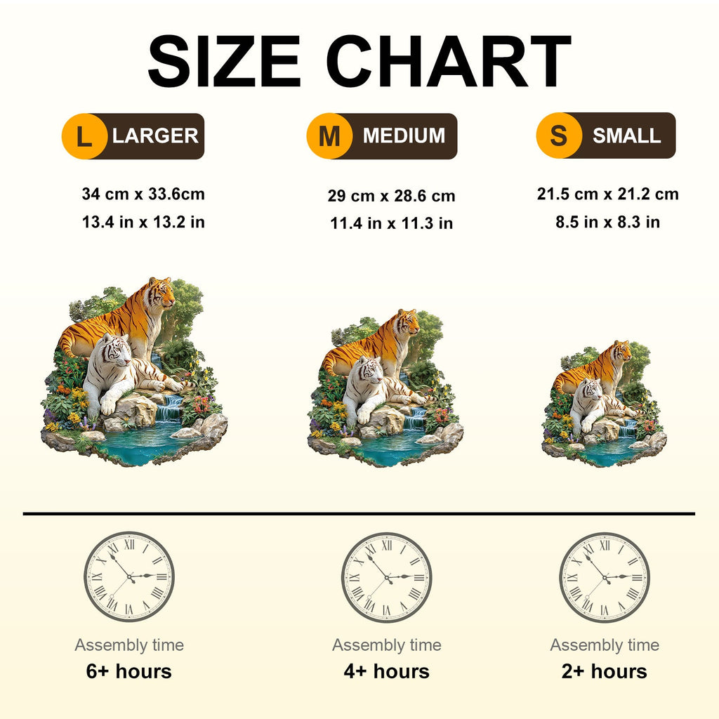 Wild Serenity Wooden Jigsaw Puzzle