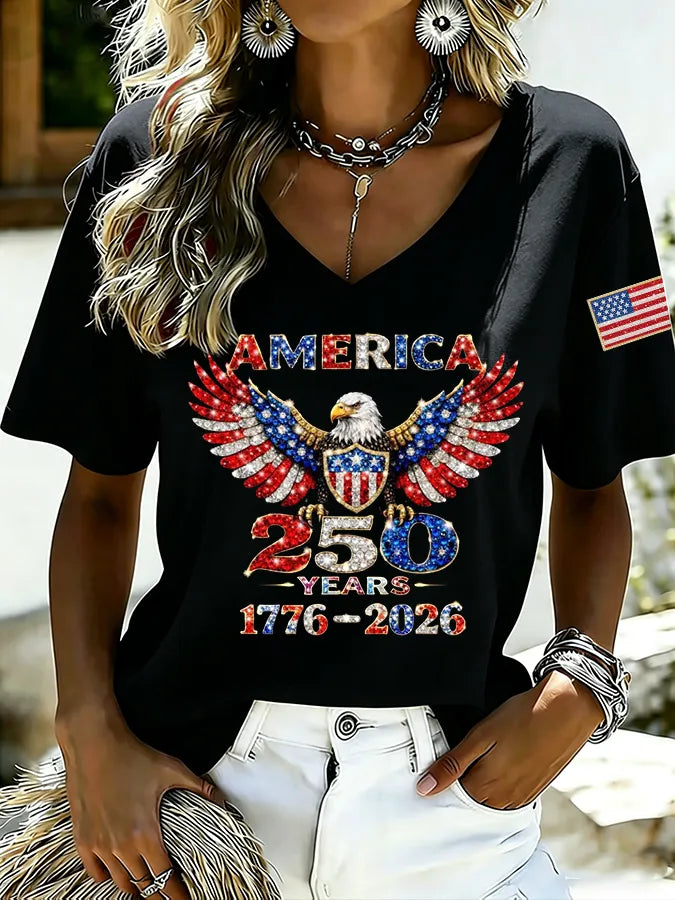 Women's 250 Year Print Short Sleeve T-shirt