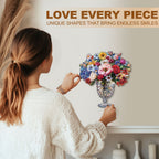 Goblet Bouquet Wooden Jigsaw Puzzle