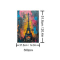 Eiffel Tower 500 / 1000 Piece Puzzle