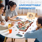 Christmas Pop-up Book Wooden Jigsaw Puzzle