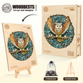 Forest Dreamers-Owl Wooden Jigsaw Puzzle