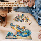 Whale Story-1 Wooden Jigsaw Puzzle