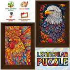 The Eagle Within - Morphing Lenticular Puzzle