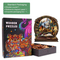 Train within the Book Wooden Jigsaw Puzzle