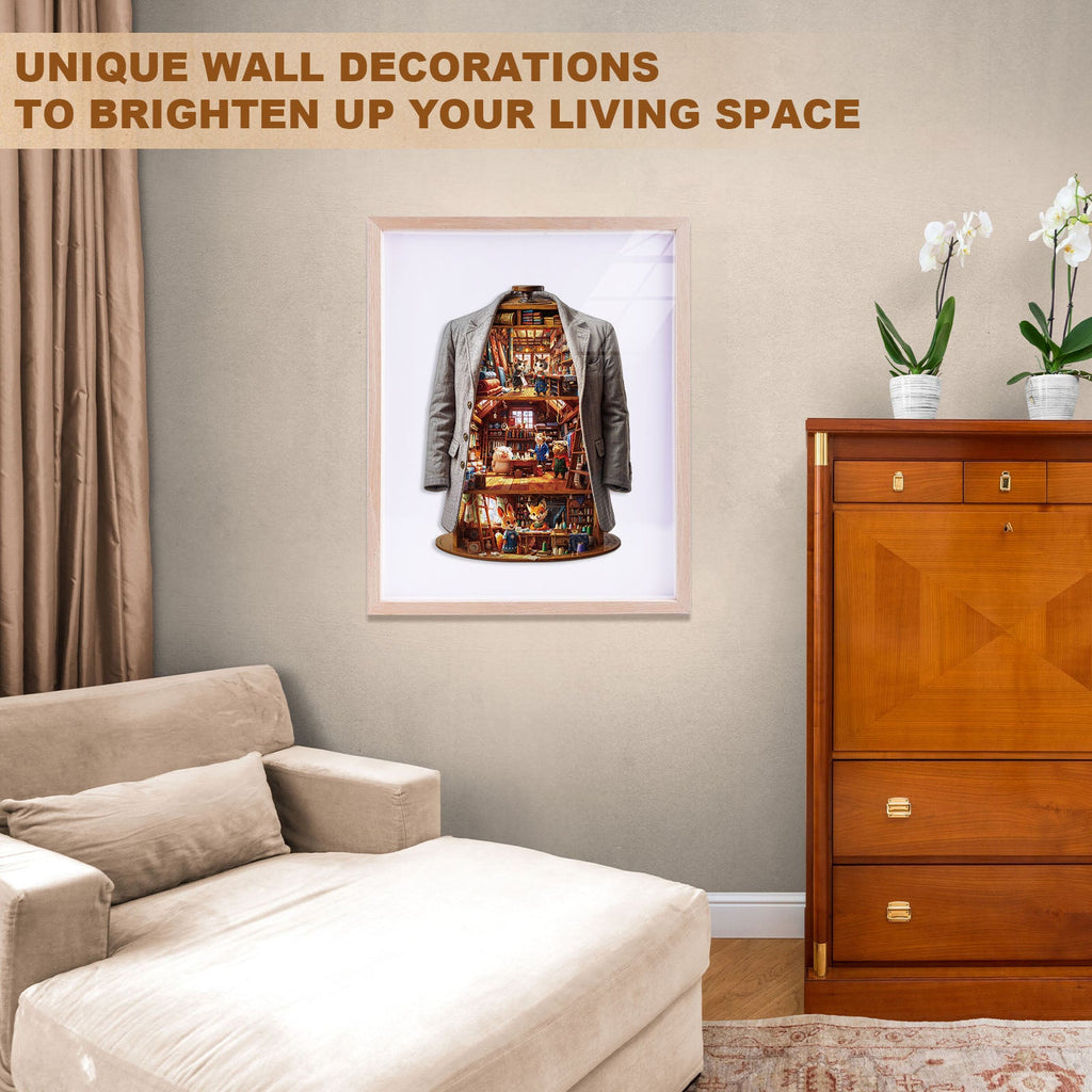 Blissful Wardrobe Wooden Jigsaw Puzzle