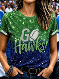 Women'S Stylish Seattle Football Fan T-Shirt