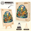 Coral greenhouse Wooden Jigsaw Puzzle