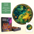 Balance Frogs Wooden Jigsaw Puzzle