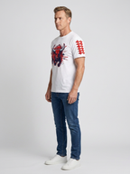 Men's Houston Texans Football Bull Graphic Printed T-shirt