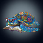 Reading The Ocean Wooden Jigsaw Puzzle