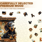 Puppy’s Adventure Wooden Jigsaw Puzzle