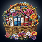 Basket of Knowledge Wooden Jigsaw Puzzle