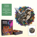 Crystal Mechbird Wooden Jigsaw Puzzle