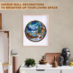 Silent Aurora Wooden Jigsaw Puzzle