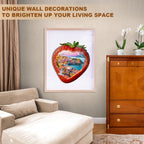 Strawberry Shoreline Wooden Jigsaw Puzzle