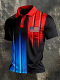 Men's 250Th Anniversary Printed Casual Polo Shirt