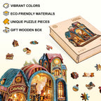 Candy Platform Wooden Jigsaw Puzzle