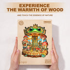 Froggy Drop Tower Wooden Jigsaw Puzzle