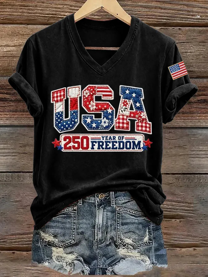 Women's 250 Year Print Short Sleeve T-shirt