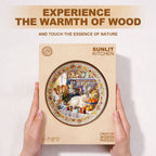 Sunlit Kitchen Wooden Jigsaw Puzzle