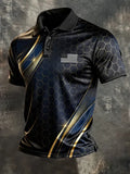Men's America Anniversary Short-Sleeve Polo Shirt