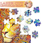 The Lion Within - Morphing Lenticular Puzzle