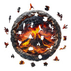 3D Volcanic Eruption Wooden Jigsaw Puzzle