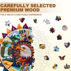Mandala World Wooden Jigsaw Puzzle
