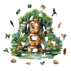 Capybara Wooden Jigsaw Puzzle