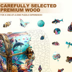 Treasure Chest Ocean-3 Wooden Jigsaw Puzzle