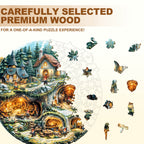 Goblin house Wooden Jigsaw Puzzle