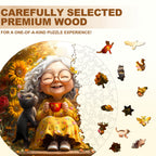 Sunny afternoon Wooden Jigsaw Puzzle