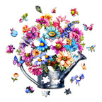 Beautiful Flower Wooden Jigsaw Puzzle