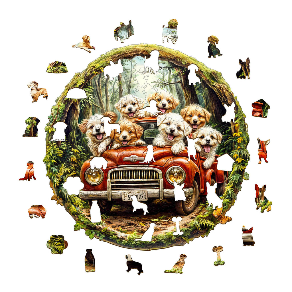 The Fast truck Jigsaw Puzzle