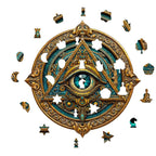Mysterious Eye Wooden Jigsaw Puzzle
