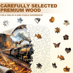 Journey of Autumn Wooden Jigsaw Puzzle