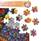 The Eagle Within - Morphing Lenticular Puzzle