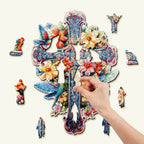 Blessing Cross-1 Wooden Jigsaw Puzzle