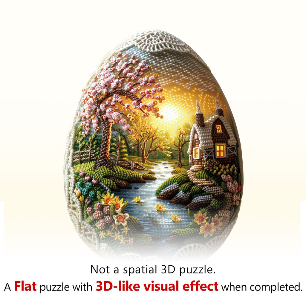 Fairytale Countryside Wooden Jigsaw Puzzle
